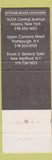Matchbook Cover - Butcher Block Steak Albany Plattsburgh New Hartford NY
