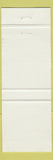 Matchbook Cover - Victoria Motel Shelburne County Barrington Passage NS Green