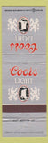Matchbook Cover - Coors Light Beer