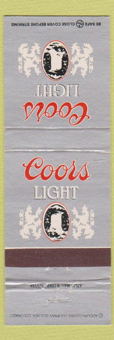 Matchbook Cover - Coors Light Beer