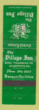 Matchbook Cover - Village Inn Allentown PA WORN BACK