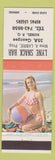 Matchbook Cover - Lyne Snack Bar Sorel QC pinup