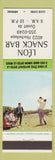 Matchbook Cover - Leon Snack Bar QC