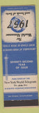 Matchbook Cover - 1957 World Almanac Scripps Howard