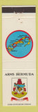 Matchbook Cover - Arms Bermuda