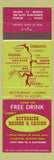 Matchbook Cover - Riverside Resort Casino Laughlin NV GREEN AND PURPLE