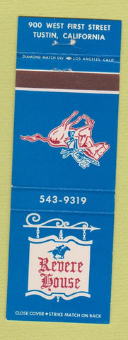Matchbook Cover - Revere House Tustin CA