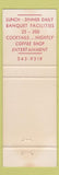 Matchbook Cover - Revere House Tustin CA