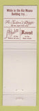 Matchbook Cover - La Ronde Restaurant Revolving Honolulu Hawaii