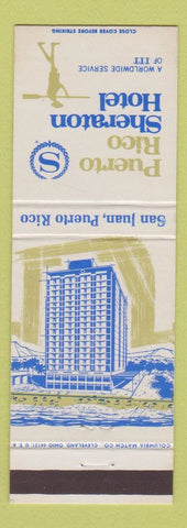 Matchbook Cover - Sheraton Hotel San Juan Puerto Rico