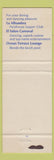 Matchbook Cover - Sheraton Hotel San Juan Puerto Rico