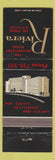 Matchbook Cover - Riviera Hotel Casino Las Vegas NV