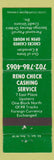 Matchbook Cover - Reno Check Cashing NV