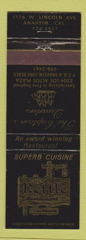 Matchbook Cover - Captain's Quarters Anaehim Long Beach CA