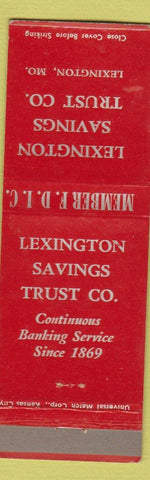 Matchbook Cover - Lexington Savings MO