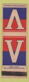 Matchbook Cover - WWII Victory Diamond