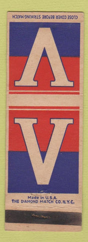 Matchbook Cover - WWII Victory Diamond