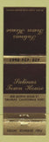 Matchbook Cover - Salinas Town House Salinas CA