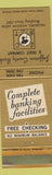 Matchbook Cover - Jefferson County Bankj Trust Hillsboro MO WEAR