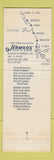 Matchbook Cover - Jermoo's Truck Stop Mauston Tomah Oakdale Warren WI