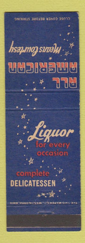 Matchbook Cover - All American Restaurant