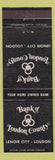 Matchbook Cover - Bank of Loudon County Lenoir City Loudon TN