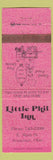 Matchbook Cover - Little Phil Inn Somerset OH pink WEAR