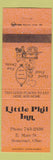 Matchbook Cover - Little Phil Inn Somerset OH orange WEAR