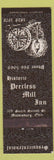 Matchbook Cover - Peerless Mill Inn Miamisburg OH