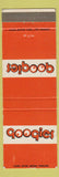 Matchbook Cover - Googies Monterey Park Beverly Hills Los Angeles CA