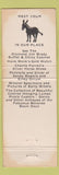 Matchbook Cover - Bucket of Blood Saloon Virginia City NV #3