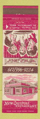 Matchbook Cover - New Outpost Restaurant North Dartmouth MA