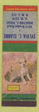 Matchbook Cover - Sylvia Clarke Match Collector Houston TX Chihuahua