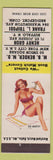 Matchbook Cover - Match Collectors New York Buffalo Bridgeport pinup
