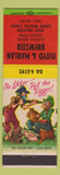 Matchbook Cover - Marlan Brewster Match Collectors Long Beach CA hillbilly #5
