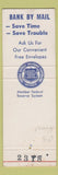 Matchbook Cover - Stockmen's Bank Gillette WY cow sheep