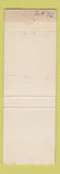 Matchbook Cover - Klub Komalot