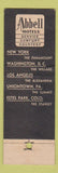 Matchbook Cover - Alexandria Hotel Los Angeles CA #2