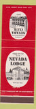 Matchbook Cover - Nevada Club Casino Reno NV
