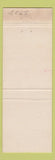 Matchbook Cover - Jack and Mary's Runway Lounge Platte City MO