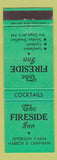 Matchbook Cover - Fireside Inn Garden Grove? CA
