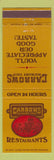 Matchbook Cover - Carrows Hickory Chip Restaurant #1