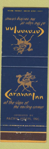 Matchbook Cover - Caravan Inn Sacramento Bakersfield CA #1