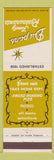 Matchbook Cover - Du Par's Restaurants Southern CA CHAIN #2