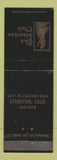 Matchbook Cover - Atherton Club Atherton CA
