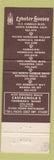 Matchbook Cover - Castagnola's Lobster House Santa Barbara Pasadena CA
