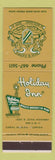 Matchbook Cover - Ben B Gaines Holiday Inn Coral Gables FL