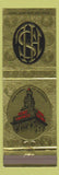 Matchbook Cover - Home Savings Bank  Salem Struthers OH
