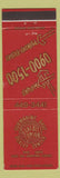 Matchbook Cover - Submarine Base Dealey Center Groton CT