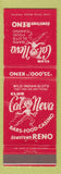 Matchbook Cover - Club Cal Neva Reno NV Indian WEAR